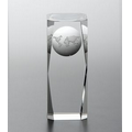 Fine Optical Crystal World Intaglio Award